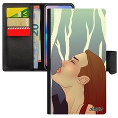 Защитный чехол книжка на смартфон // Galaxy A5 2017 // "Надежда" Дизайн Тишина, Utaupia, цветной