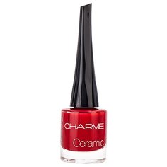 Лак Charme Ceramic, 9.5 мл, 20 Темно-красный матовый
