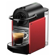 Кофемашина капсульная DeLonghi Nespresso Pixie EN 124, красный
