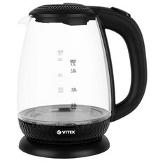 Чайник электрический Vitek VT-7074 стеклянный, 1,7 л