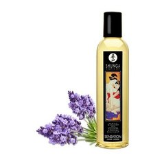 SHUNGA Масло массажное для тела SHUNGA Sensation - Lavender (Чувство - Лаванда) 250мл.