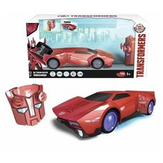 Трансформеры, Машинка на р/у Sideswipe со светом и Dickie Toys