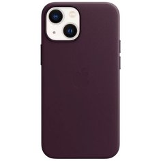 Apple iPhone 13 mini Leather Case Dark Cherry