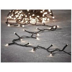 Гирлянда Luca Lighting Нить 85822, 1800 см, 240 ламп, теплый белый/темно-зеленый провод