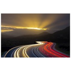 Алмазная мозаика Яркие Грани "Скорость" (DS177), размер 50х32см, 47 цветов