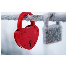 Алмазная мозаика Яркие Грани "Любовь на замке" (DS800), размер 50х34см, 43 цвета