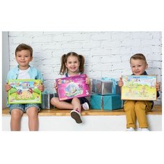 3D пазл из пенокартона розовый замок (29 деталей) Funny