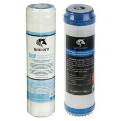 Картридж Unicorn FCA 10"SL, активированный уголь, устраняет примеси хлора
