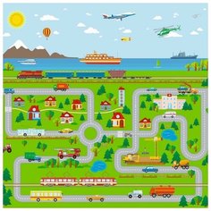 Фотообои «Веселый город», 210 х 200 см, 130 г/м Арт Узор