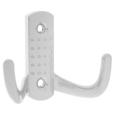 Крючок- вешалка TUNDRA, №10, цвет хром, 1 шт