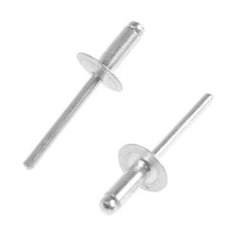 Заклепки вытяжные TUNDRA krep, алюминий- сталь, увел. борт 14 мм, 4.8х12 мм, 250 шт.