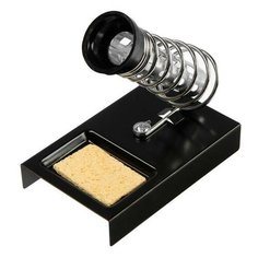 Подставка для паяльника Zhongdi ZD-10, с губкой для чистки жала