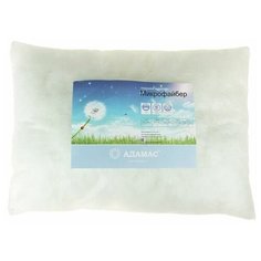 Подушка Адамас синтетическая 50х70 см, микрофайбер чехол спанбонд, п/э