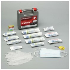 Автомобильная аптечка первой помощи "Салют" состав 2021, по приказу №1080н ФЭСТ