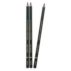 Набор 3 штуки карандаш цветной Koh- I- Noor GIOCONDA 8815 hard, черный (3502242)