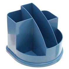 Настольная подставка- органайзер «Авангард». Berlin, голубой Стамм