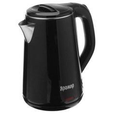 Чайник электрический "яромир" ЯР-1059, пластик, 1.8 л, 1500 Вт, черный