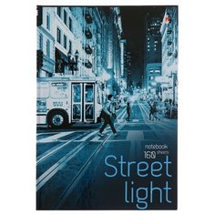 Блокнот А4, 160 листов, твёрдая обложка «Ритм мегаполиса», глянцевая ламинация, блок 55 г/м2 Альт