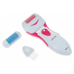 Электрическая роликовая пилка Galaxy GL 4921, 2 насадки, от 2хАА (не в компл, розовая