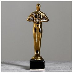 Статуэтка "Оскар", покрытие булат, под нанесение, 10.5 см Керамика ручной работы