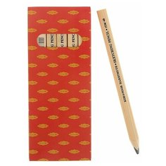 Карандаш художественный чернографитный Koh- I- Noor 1538 эскизный, плоский, твёрдость 4B