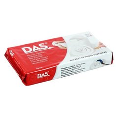 Паста для моделирования отвердевающая на воздухе Das, 1000 г, белая