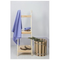 Полотенце вафельное банное «Экономь и Я», 80х150 см, цвет сиреневый Collorista