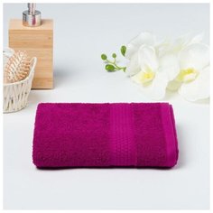 Полотенце махровое гладкокрашеное «Эконом» 30х60 см Алтын Асыр