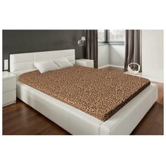 Простыня 1,5 сп Экономь и Я 150х215±3 «Леопард», 120 гр/м2