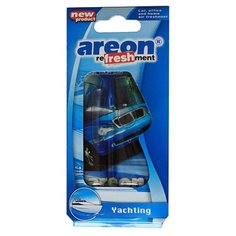 Ароматизатор на зеркало Areon Refreshment гелевый, яхтинг