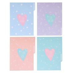 Комплект разделителей для тетрадей на кольцах А5, 4 листа MY LOVE Альт