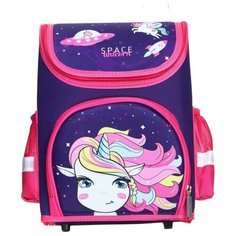 Ранец Стандарт раскладной Calligrata EVA 35х26х15 Space unicorn