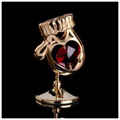Сувенир с кристаллами Swarovski "Варежка" 5,4х3,6 см Crystocraft