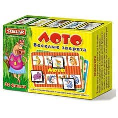 Лото «Весёлые зверята Стеллар