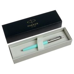 Ручка шариковая Parker Jotter Original K60 Mint 331C М, 1.0 мм, корпус из нержавеющей стали/пластик, синие чернила (R2118139)
