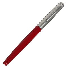 Ручка- роллер Parker Jotter Original T60 Red CT F, 0.5 мм, корпус из нержавеющей стали/пластиковый, чёрные чернила (R2096909)