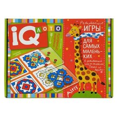 Пластиковое лото для малышей. Складываем орнаменты. АЙРИС пресс