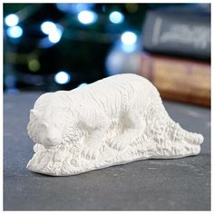 Хорошие сувениры Фигурка под раскраску "Тигр на охоте" 5х12см