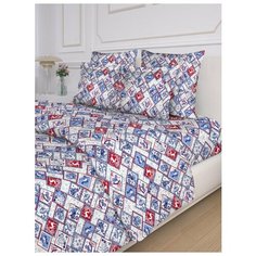 Простынь Сказка "Зимние картинки" 150х215 см