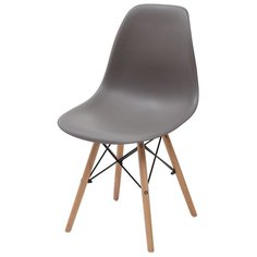 Стул NUDE ( 1 штука ) / темно- серый, каркас из массива Бука / М- Сити для кухни, для гостиной / M- City