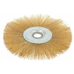 Щетка металлическая для УШМ TUNDRA, плоская, посадка 22 мм, 200 мм