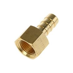 Штуцер пневматический НС 25 "Эврика", внутренняя резьба "елочка" 3/8", 10 мм