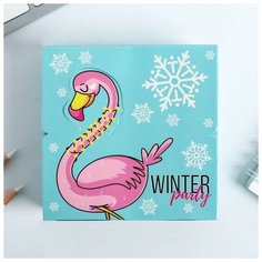 Бумага для записей в коробке Winter party: 250 листов 9 х 9 см
