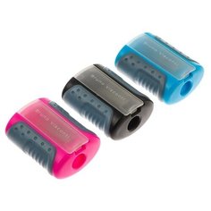 Точилка одно отверстие EASYSHARP "Механизмы", с контейнером, микс Bruno Visconti