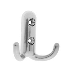 Крючок- вешалка TUNDRA, №14, цвет хром, 1 шт