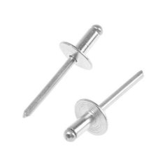 Заклепки вытяжные TUNDRA krep, алюминий- сталь, увел. борт 14 мм, 4.8х10 мм, 250 шт.