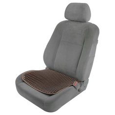 Накидка- массажер на сиденье Nova Bright, коричневая