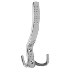 Крючок- вешалка TUNDRA. №11, цвет хром 1 шт.