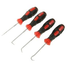 Набор "Эврика", шило, крючки изогн. 45°, 90°, 4 предмета