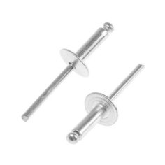 Заклепки вытяжные TUNDRA krep, алюминий- сталь, увел. борт 14 мм, 4.8х16 мм, 250 шт.